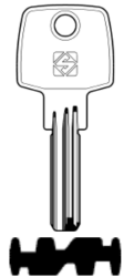AB40 Key Blank - Silca