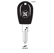 Alfa Romeo Chiave Transponder Silca GT16T - 1