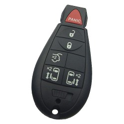 Botón remoto 5+1 de la llave 5+1 de Chrysler Jeep Dodg Fobik con el maletero de SUV 433M - Chrysler