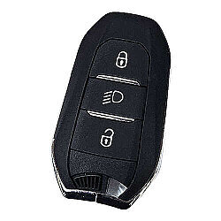 Carcasa de llave inteligente Keydiy Xhorse Peugeot HU83 con mando de 3 botones (luces) - 1