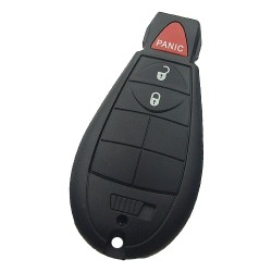 Chrysler Jeep Dodge Fobik Remote Key 2+1 Button 433MHz PCF7941A - Chrysler