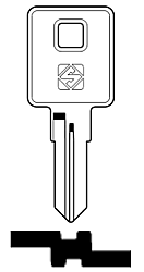 CHY11R Key - Silca