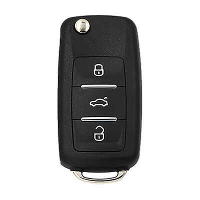 CK VW Type Wireless 3 Button Remote Control IR2-02-3 - 1