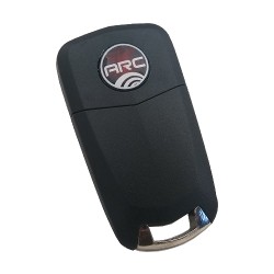 Clé télécommande pliable à 2 boutons pour Opel Vectra C (pièces de rechange) (GM 13189118, 433 MHz, ID46) - 3