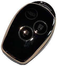 Coque Nano pour clé télécommande 3 boutons noire Renault - 2