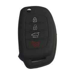 Cover in silicone per chiave telecomando Hyundai 4 pulsanti - 1