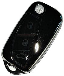 Cover nano nera per chiave Fiat a 3 pulsanti - 