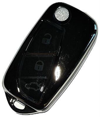 Cover nano nera per chiave Fiat a 3 pulsanti - 1