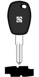 Dacia Silca Transponder Key - Dacia