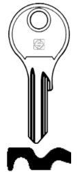 DM8 Key Blank - Silca