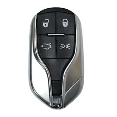 Maserati 4 button remote key with PCF7945/7953(HITAG2) ID46 433MHz for 2014-2016 Maserati Quattroporte Ghibli M3N-7393490 - 1