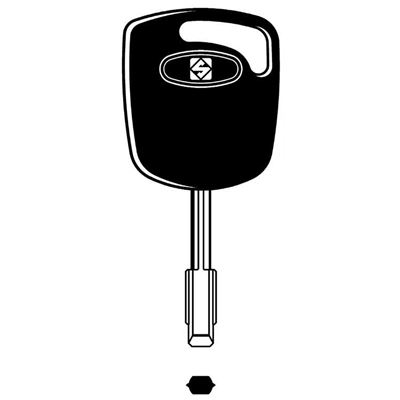 Ford Silca Transponder Key - 2