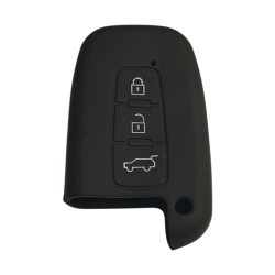 Funda de silicona para llave con mando Hyundai 2009-2015 3 botones - 1
