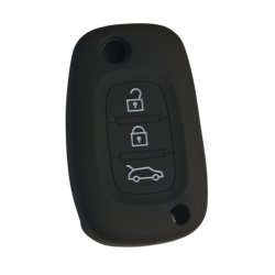 Funda de silicona para llave con mando Renault 3 botones - 1