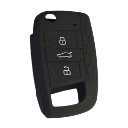 Funda de silicona para llave con mando VW Tipo A 3 botones - 