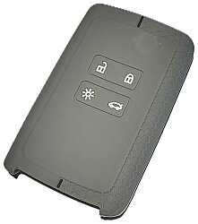 Funda de silicona para tarjeta inteligente Renault Megane 4 de 4 botones - 