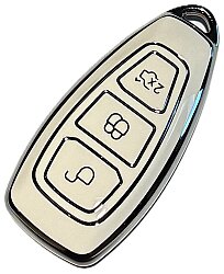Funda nano blanca para llave Ford de 3 botones - 