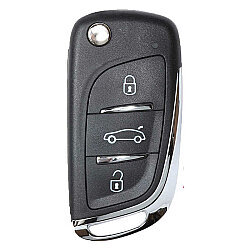 Keydiy Xhorse Citroen 3-Button Smart Remote Key Shell - Peugeot