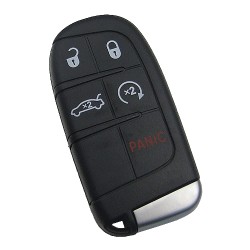 Llave Inteligente Chrysler Jeep Dodge 4+1 botones 433Mhz PCF7953A - Chrysler