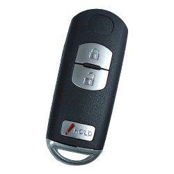 Mazda 2+1 Pulsanti Chiave Guscio - 1