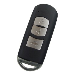 Mazda 3 button remote key blank - Mazda