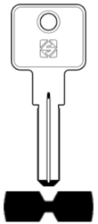 MG8 Key Blank - Silca
