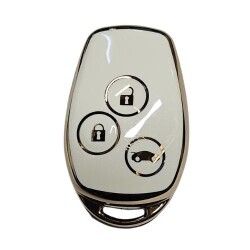 Nano Remote Key Cover 3 Buttons White Renault - Renault