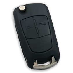 Opel Vectra C 2 Button Flip Remote Key (AfterMarket) (GM 13189118, 433 MHz, ID46) - 1