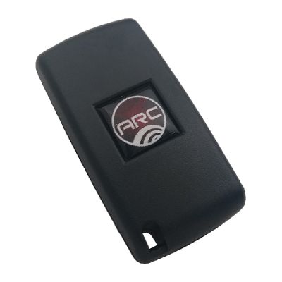 Peugeot Flip Chiave Guscio 3 Pulsanti con posizione della batteria - 2