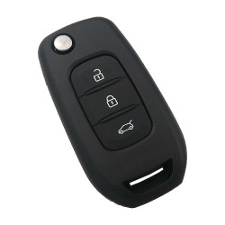 Ren Dacia Sandero, Symbol, Twingo - 3 Button Remote Control - 433 MHz - Hitag AES 4A PCF7961 - AfterMarket - 1