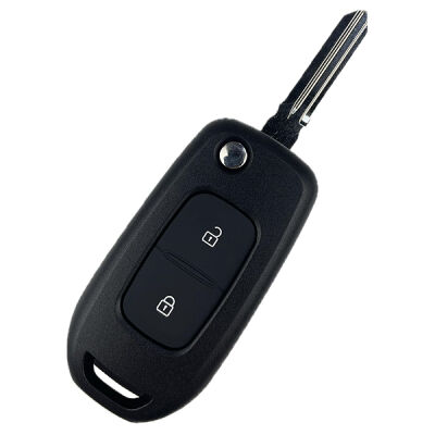 Ren / Dacia Logan 2 Flip Remote Key - 2 Buttons - 433 MHz - PCF7961M AfterMarket - 1