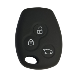 Silicone Remote Key Cover Renault Dacia 3 Buttons - 