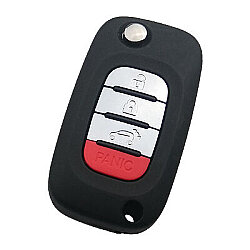 Smart Fortwo Forfour 2015-2017 Flip Remote Key 4 Button 433MHz - 1