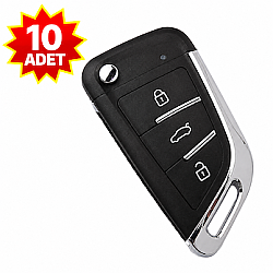 Telecomando a scatto KD tipo BMW B29 a 3 pulsanti (10 pezzi) - 1