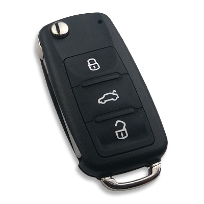 Volkswagen UDS & 753N Series Super Remote – 433 MHz – ID48 – OEM: 5K0837202AD - Without Transponder Aftermarket - 1